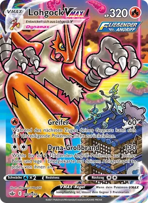 Lohgock VMAX Nr. 201 – Chilling Reign