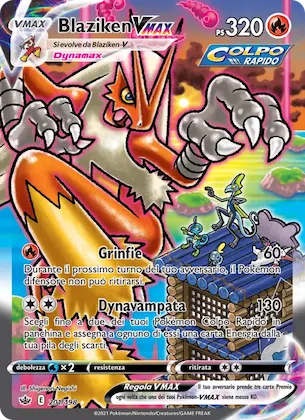 Blaziken VMAX 201 – Regno Glaciale
