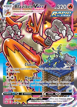 Blaziken VMAX #201 – Chilling Reign