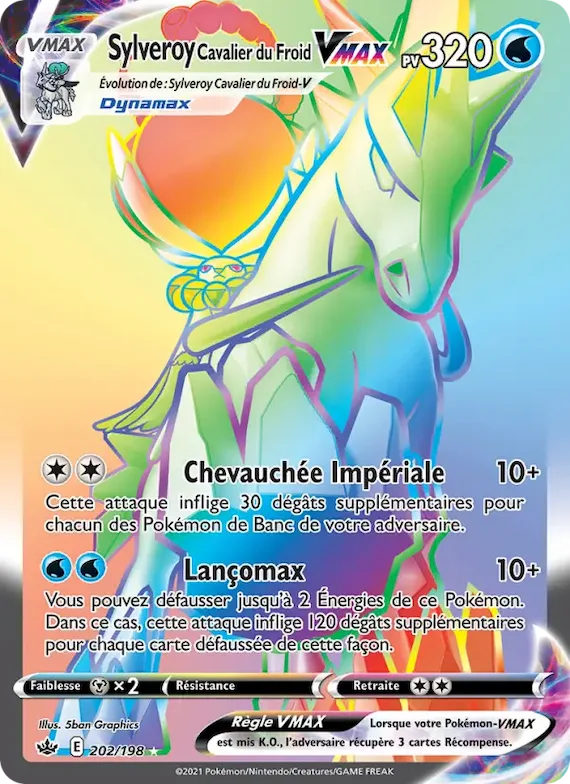Sylveroy Cavalier du Froid VMAX 202 – Règne de Glace
