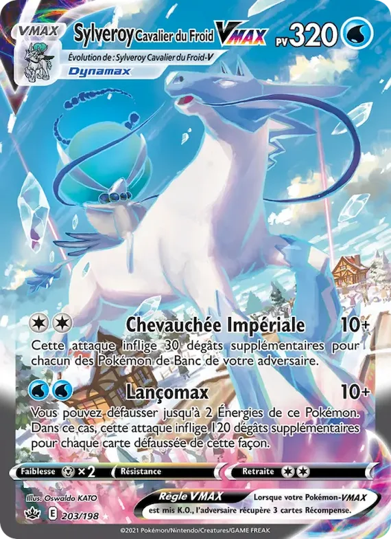 Sylveroy Cavalier du Froid VMAX 203 – Règne de Glace