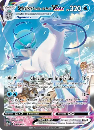Sylveroy Cavalier du Froid VMAX 203 – Règne de Glace