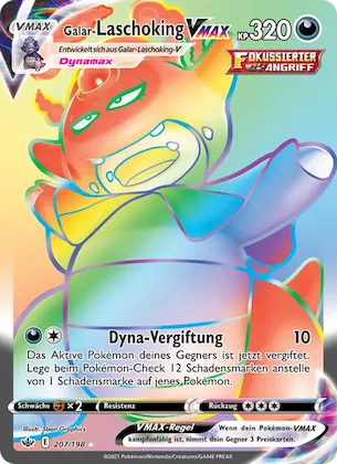 Galar-Laschoking VMAX Nr. 207 – Chilling Reign