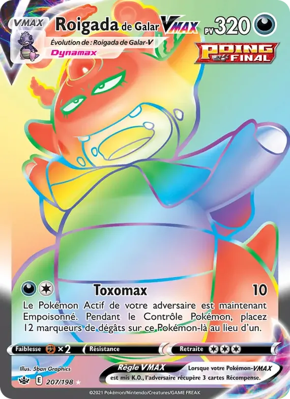 Roigada de Galar VMAX 207 – Règne de Glace