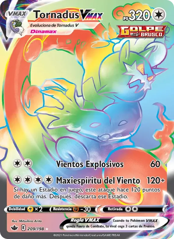Tornadus VMAX 209 – Reinado Escalofriante