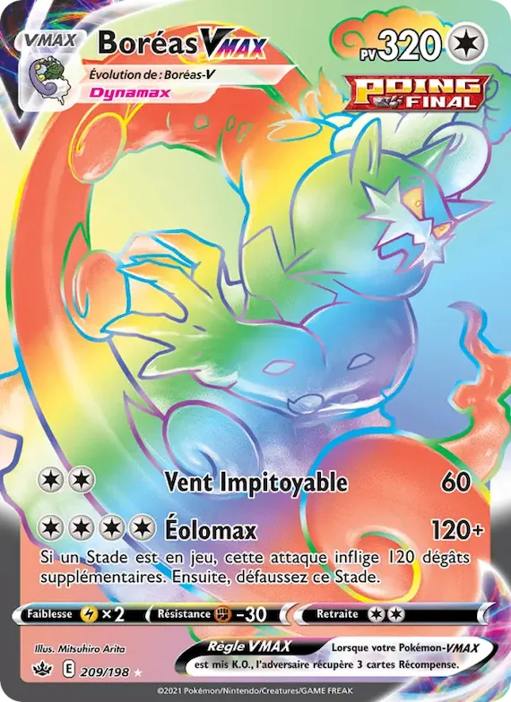 Boréas VMAX 209 – Règne de Glace