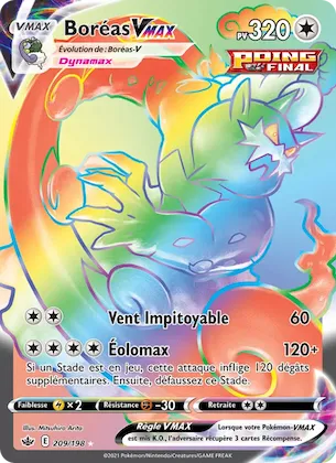 Boréas VMAX n° 209 – Règne de Glace