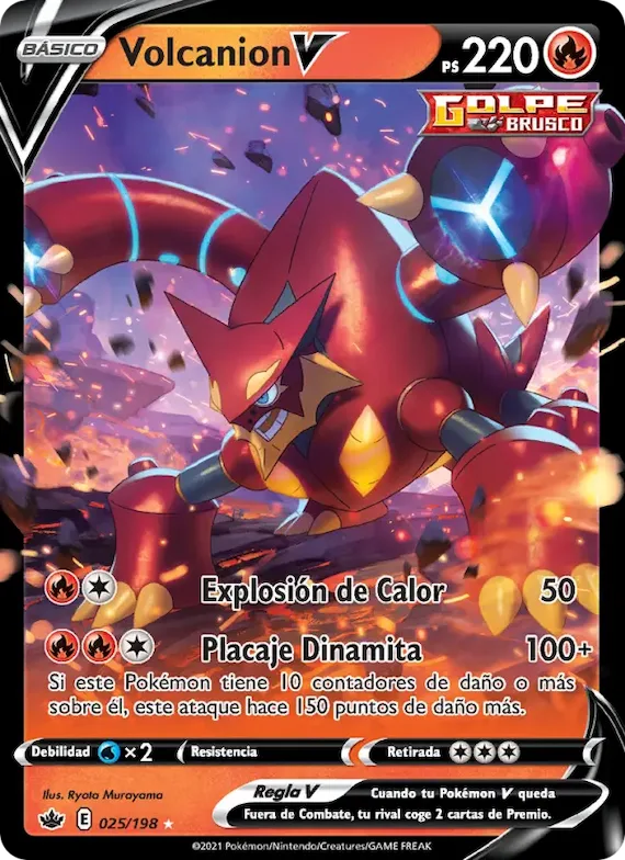 Volcanion V 25 – Reinado Escalofriante