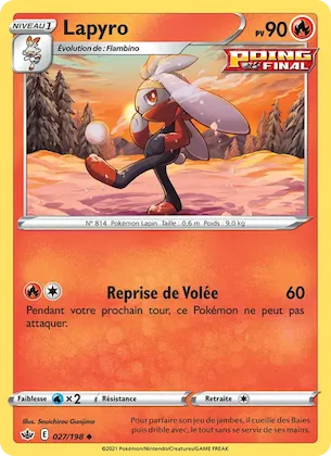 Lapyro n° 27 – Règne de Glace