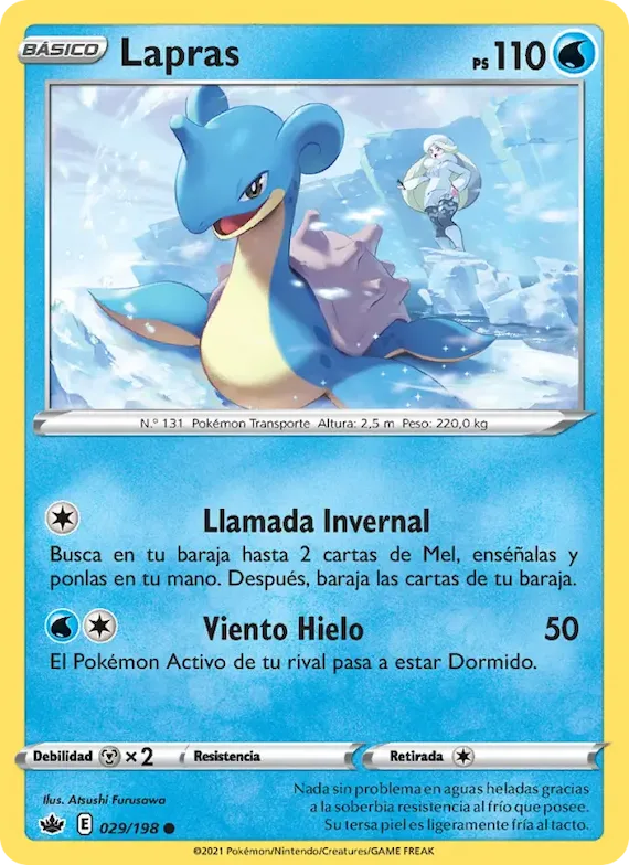 Lapras 29 – Reinado Escalofriante