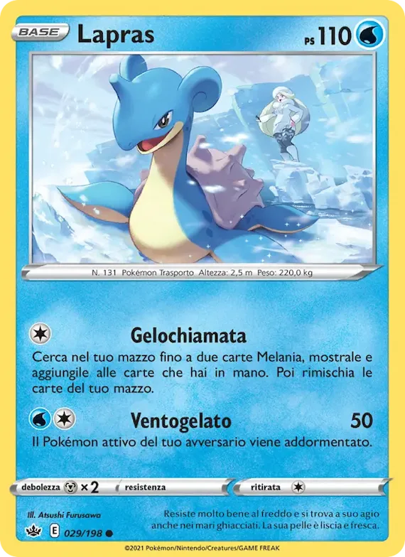 Lapras 29 – Regno Glaciale