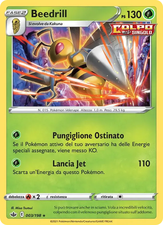 Beedrill 3 – Regno Glaciale