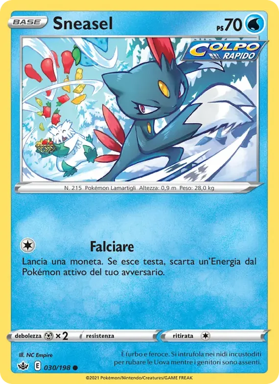 Sneasel 30 – Regno Glaciale