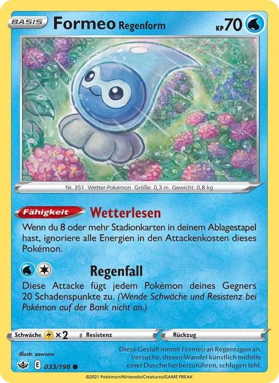 Formeo Regenform 33 – Schaurige Herrschaft