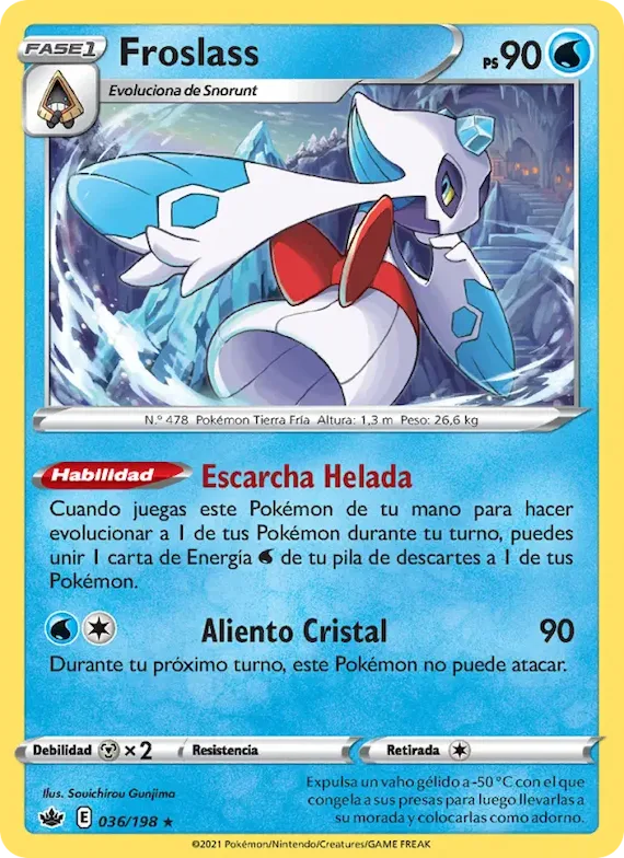 Froslass 36 – Reinado Escalofriante