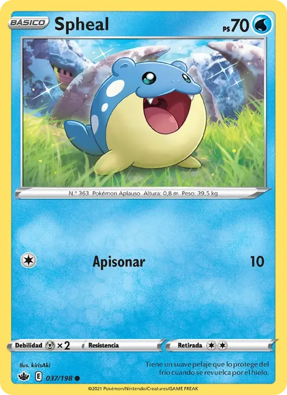Spheal 37 – Reinado Escalofriante
