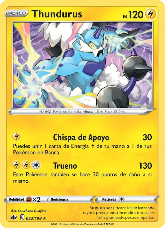 Thundurus 52 – Reinado Escalofriante