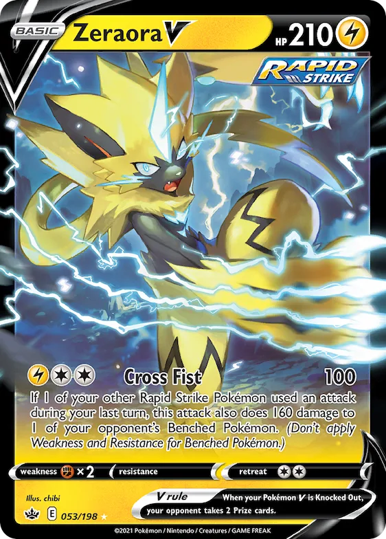 Zeraora V #53 – Chilling Reign