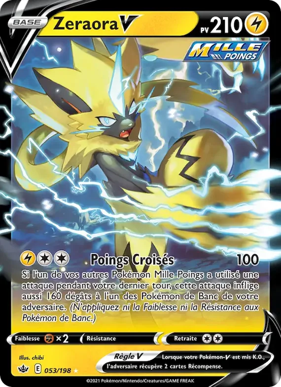 Zeraora V 53 – Règne de Glace