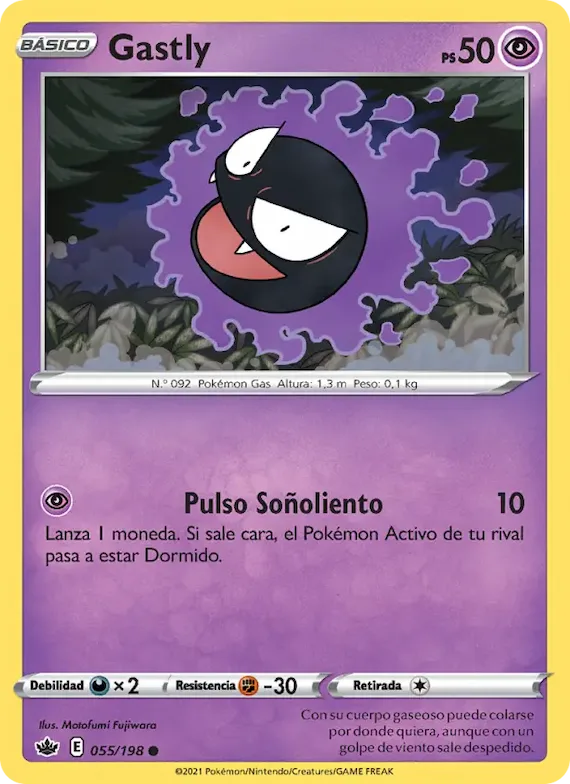 Gastly 55 – Reinado Escalofriante