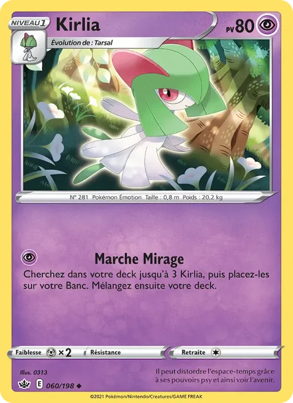 Kirlia 60 – Règne de Glace