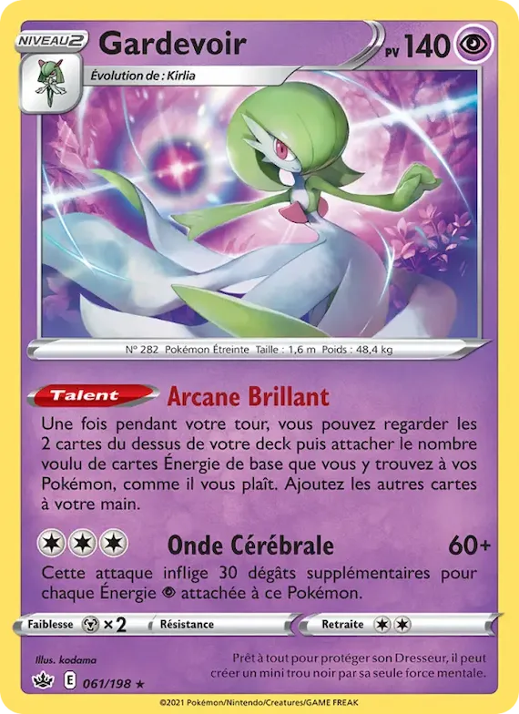 Gardevoir 61 – Règne de Glace