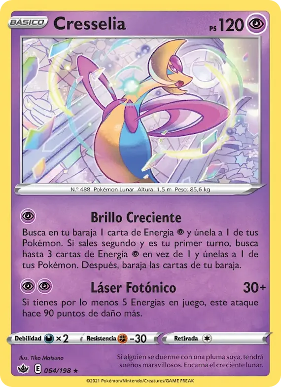 Cresselia 64 – Reinado Escalofriante