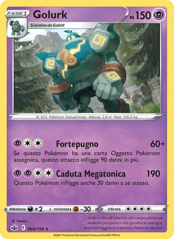 Golurk 66 – Regno Glaciale