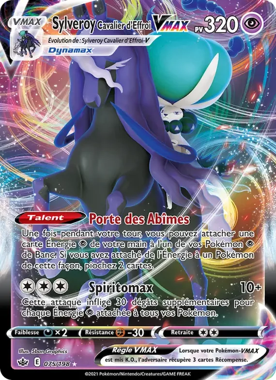 Sylveroy Cavalier d'Effroi VMAX 75 – Règne de Glace