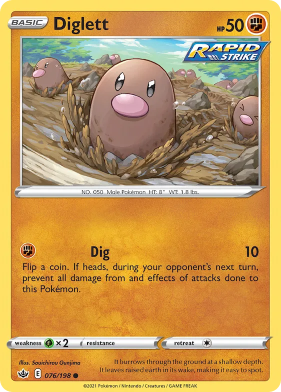 Diglett 76 – Reinado Arrepiante