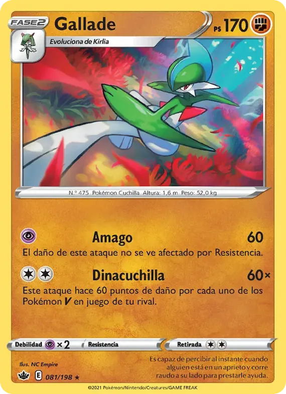 Gallade 81 – Reinado Escalofriante