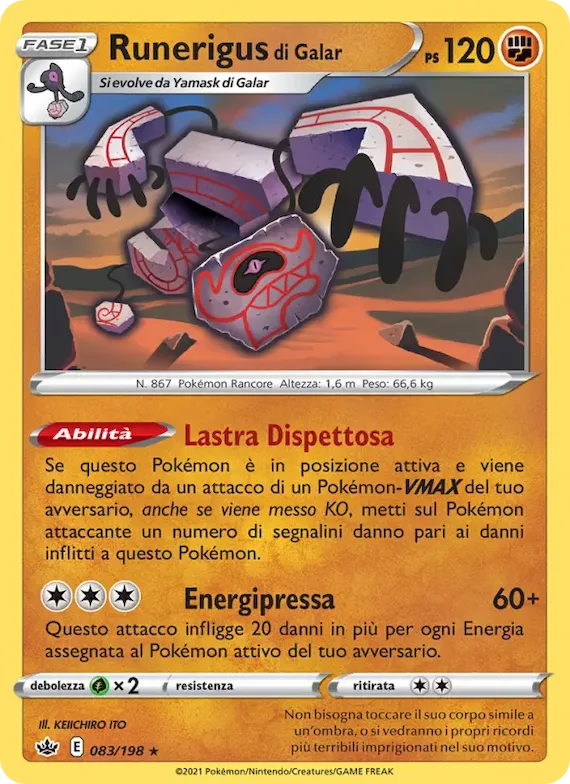 Runerigus di Galar 83 – Regno Glaciale