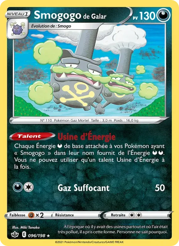 Smogogo de Galar 96 – Règne de Glace