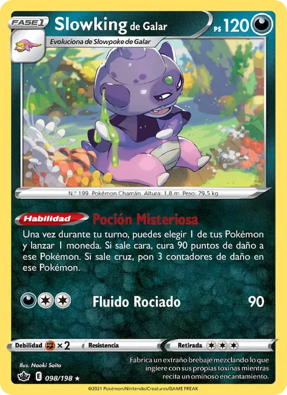 Slowking de Galar 98 – Reinado Escalofriante