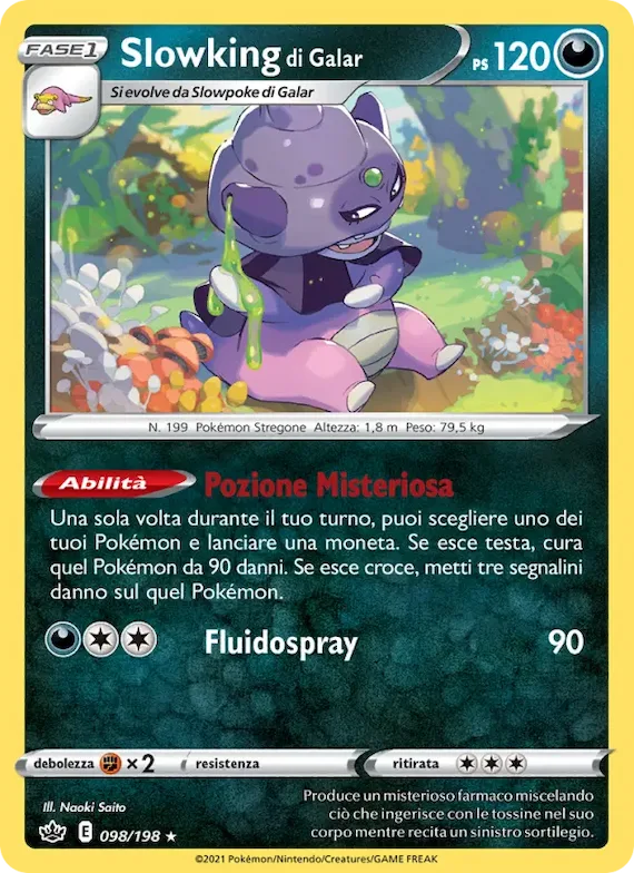 Slowking di Galar 98 – Regno Glaciale
