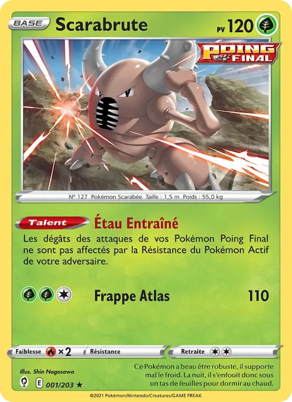 Scarabrute 1 – Évolution Céleste