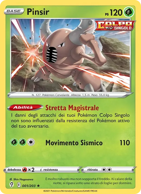 Pinsir 1 – Evoluzioni Eteree