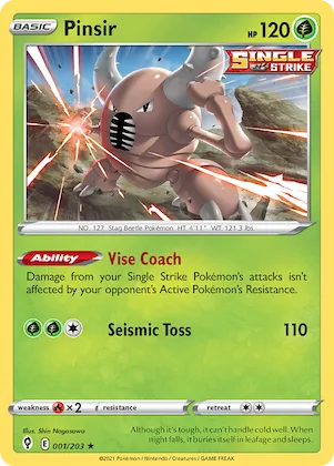 Pinsir #1 – Evolving Skies