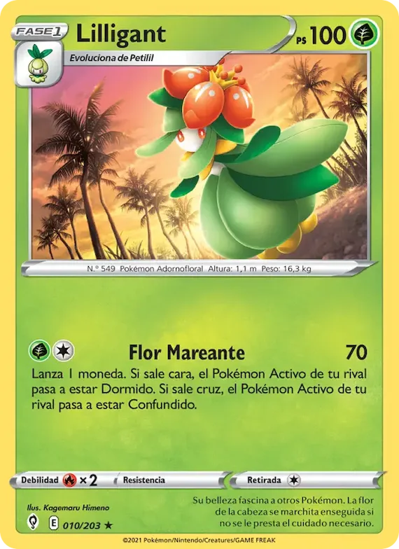 Lilligant 10 – Cielos Evolutivos
