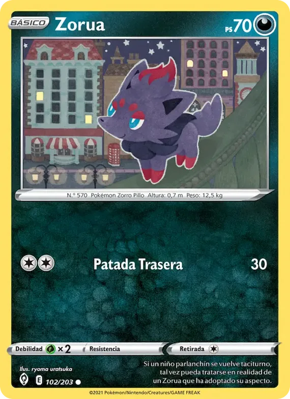 Zorua 102 – Cielos Evolutivos