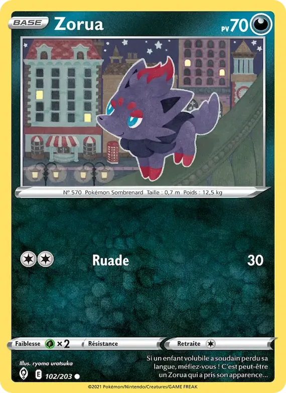 Zorua 102 – Évolution Céleste