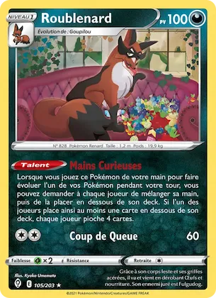 Roublenard n° 105 – Évolution Céleste