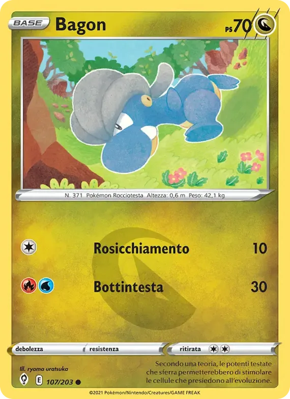 Bagon 107 – Evoluzioni Eteree