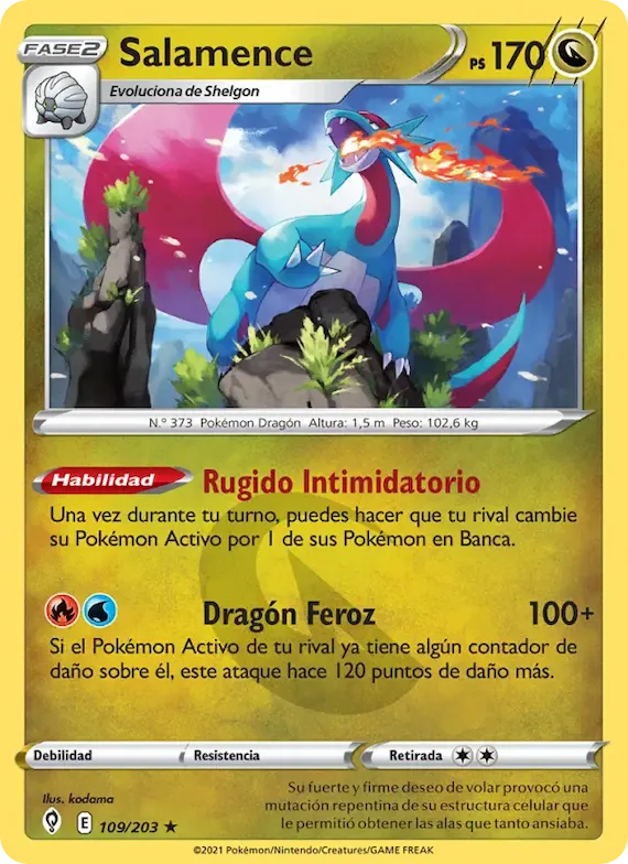 Salamence 109 – Cielos Evolutivos