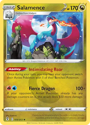Salamence #109 – Evolving Skies