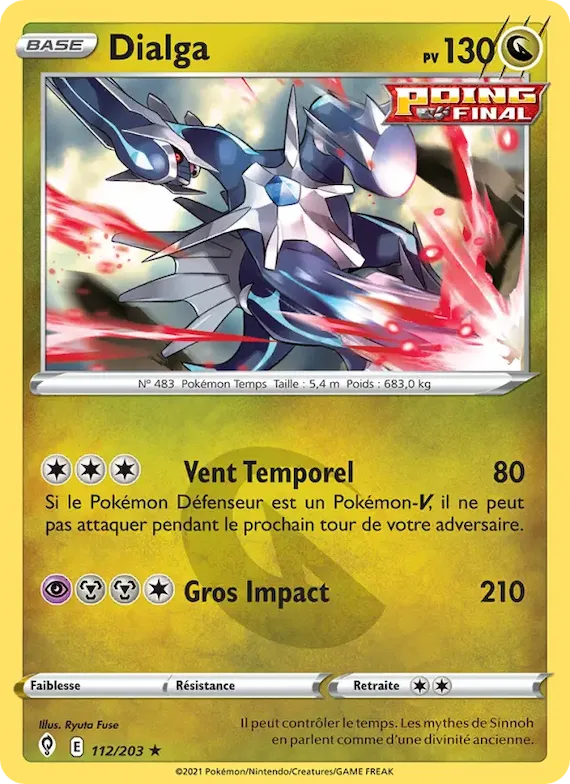 Dialga 112 – Évolution Céleste