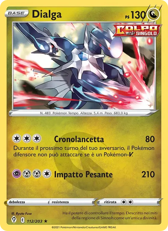Dialga 112 – Evoluzioni Eteree