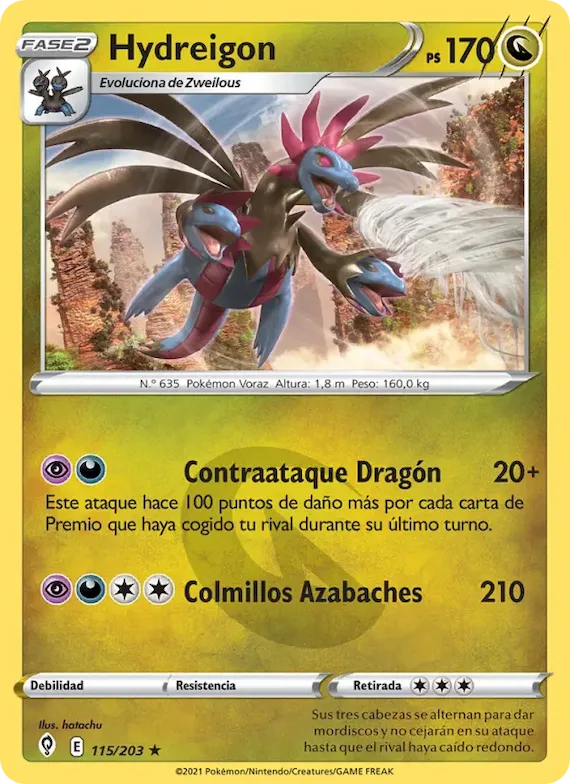Hydreigon 115 – Cielos Evolutivos