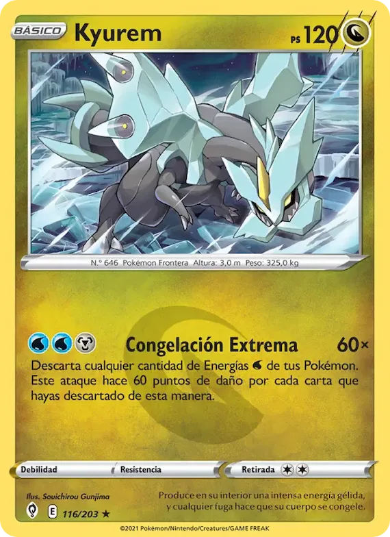 Kyurem 116 – Cielos Evolutivos