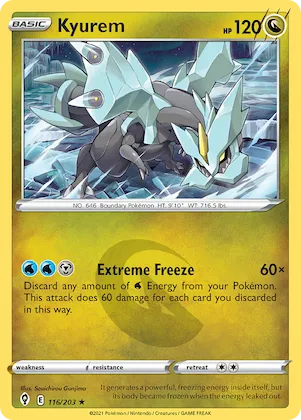 Kyurem #116 – Evolving Skies